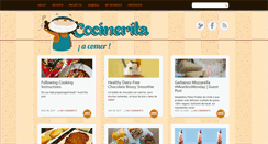 Desktop Screenshot of cocinerita.com